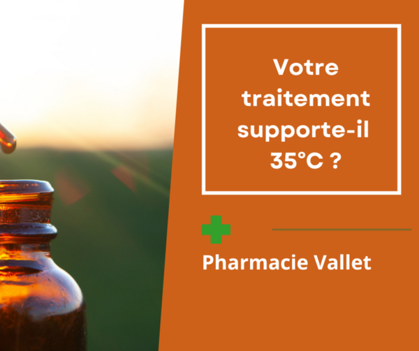 La chaleur abîme vos médicaments